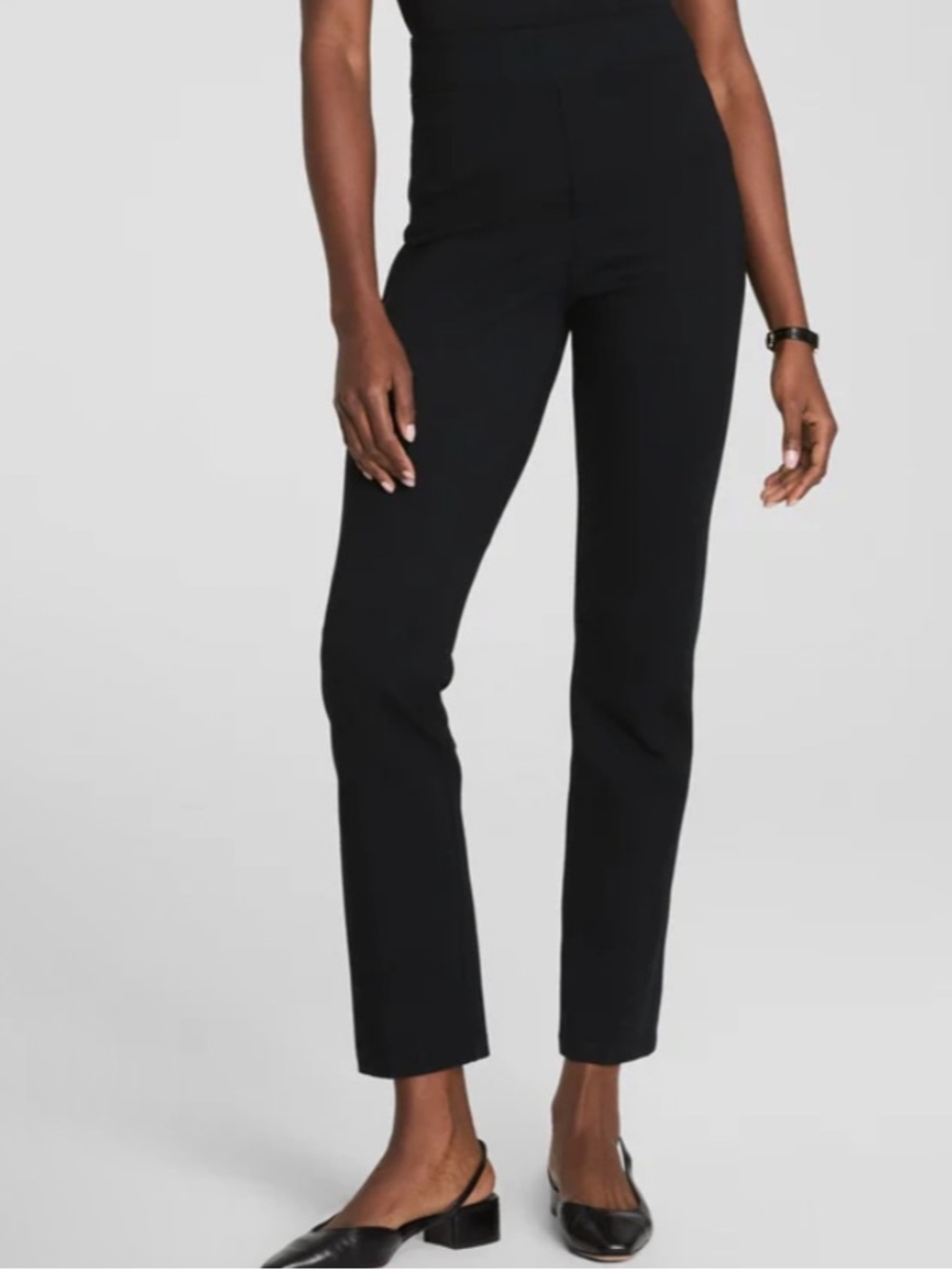 Spanx straight leg ponte pants 1X